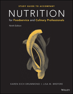 Couverture de l’ouvrage Nutrition for Foodservice and Culinary Professionals, Student Study Guide