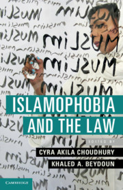 Couverture de l’ouvrage Islamophobia and the Law