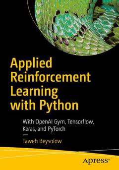Cover of the book Applied Reinforcement Learning with Python