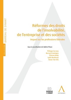 Cover of the book REFORMES DES DROITS DE L INSOLVABILITE, DE L ENTREPRISE ET DES SOCIETES