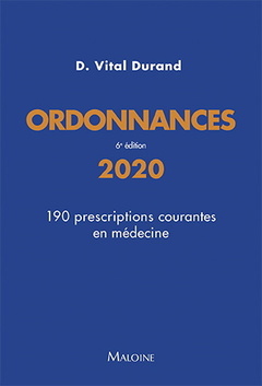 Couverture de l’ouvrage Ordonnances - 190 prescriptions courantes en médecine