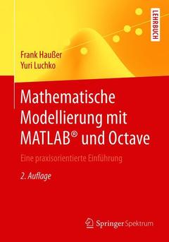 Couverture de l’ouvrage Mathematische Modellierung mit MATLAB® und Octave