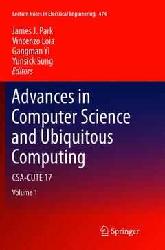 Couverture de l’ouvrage Advances in Computer Science and Ubiquitous Computing