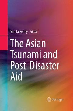 Couverture de l’ouvrage The Asian Tsunami and Post-Disaster Aid