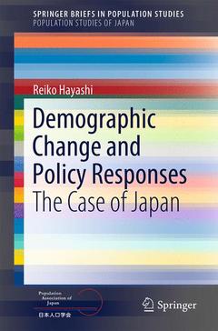 Couverture de l’ouvrage Demographic Change and Policy Responses 
