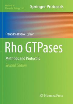 Couverture de l’ouvrage Rho GTPases