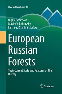 Couverture de l’ouvrage European Russian Forests