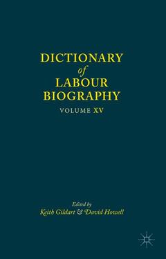 Couverture de l’ouvrage Dictionary of Labour Biography