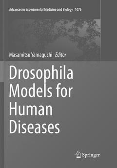 Couverture de l’ouvrage Drosophila Models for Human Diseases