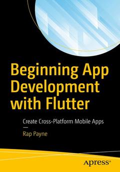 Couverture de l’ouvrage Beginning App Development with Flutter