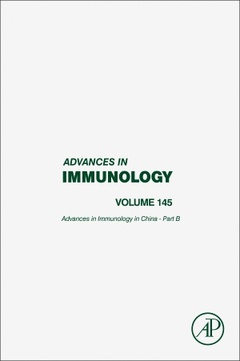 Couverture de l’ouvrage Advances in Immunology in China - Part B
