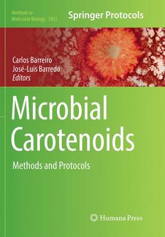 Couverture de l’ouvrage Microbial Carotenoids
