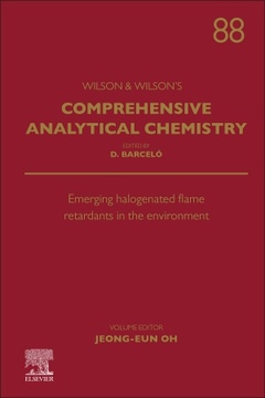 Cover of the book Emerging Halogenated Flame Retardants in the Environment