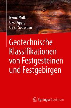 Couverture de l’ouvrage Geotechnische Klassifikationen von Festgesteinen und Festgebirgen