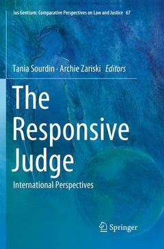 Cover of the book The Responsive Judge