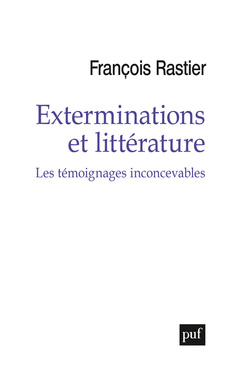Cover of the book Exterminations et littérature