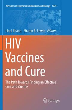 Couverture de l’ouvrage HIV Vaccines and Cure