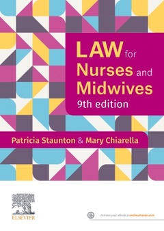 Cover of the book Law for Nurses and Midwives