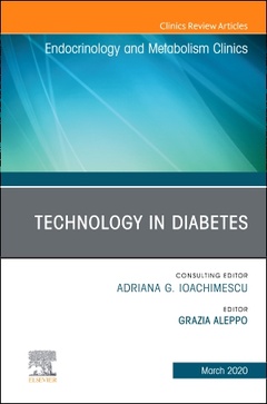 Couverture de l’ouvrage Technology in Diabetes,An Issue of Endocrinology and Metabolism Clinics of North America