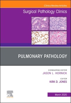 Couverture de l’ouvrage Pulmonary Pathology,An Issue of Surgical Pathology Clinics