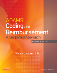Cover of the book Adams' Coding and Reimbursement