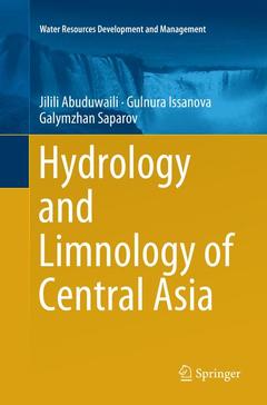 Couverture de l’ouvrage Hydrology and Limnology of Central Asia