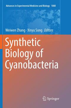 Couverture de l’ouvrage Synthetic Biology of Cyanobacteria