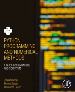 Couverture de l’ouvrage Python Programming and Numerical Methods