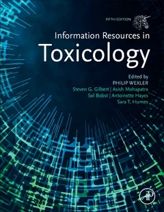 Couverture de l’ouvrage Information Resources in Toxicology, Volume 1: Background, Resources, and Tools