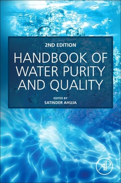 Couverture de l’ouvrage Handbook of Water Purity and Quality