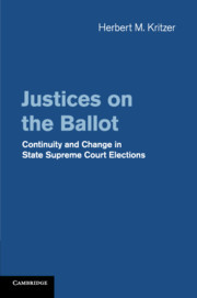 Couverture de l’ouvrage Justices on the Ballot