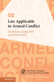 Cover of the book Law Applicable to Armed Conflict