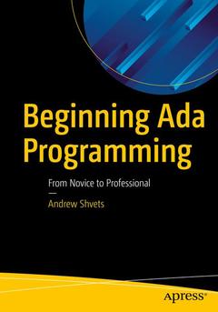 Couverture de l’ouvrage Beginning Ada Programming