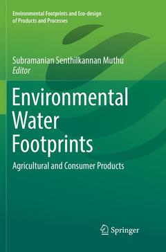 Cover of the book Environmental Water Footprints