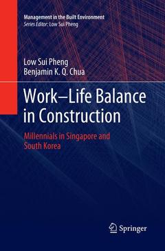 Couverture de l’ouvrage Work-Life Balance in Construction