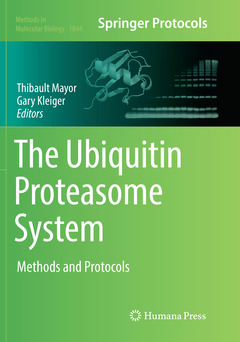 Couverture de l’ouvrage The Ubiquitin Proteasome System