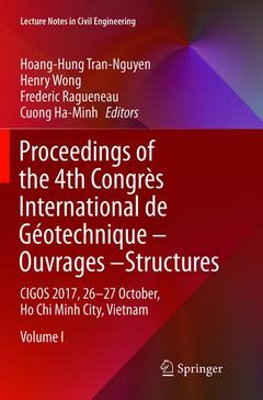 Couverture de l’ouvrage Proceedings of the 4th Congrès International de Géotechnique - Ouvrages -Structures