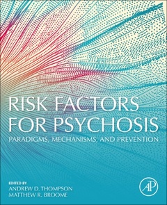 Couverture de l’ouvrage Risk Factors for Psychosis