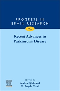 Couverture de l’ouvrage Recent Advances in Parkinson's Disease