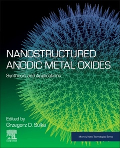 Couverture de l’ouvrage Nanostructured Anodic Metal Oxides