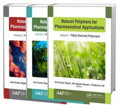 Couverture de l’ouvrage Natural Polymers for Pharmaceutical Applications, 3-volume set