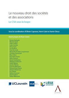 Cover of the book Le nouveau droit des sociétés et des associations