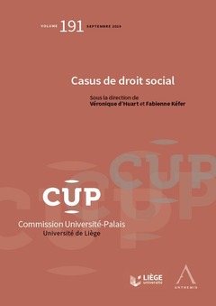 Cover of the book Casus de droit social