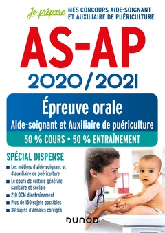Cover of the book AS-AP 2020/2021 - Epreuve orale