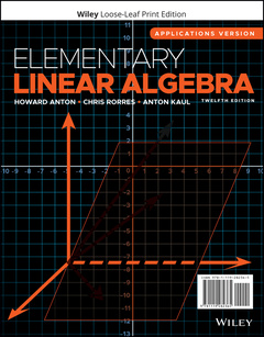 Couverture de l’ouvrage Elementary Linear Algebra