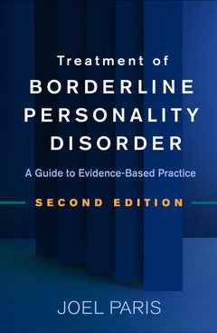 Couverture de l’ouvrage Treatment of Borderline Personality Disorder, Second Edition