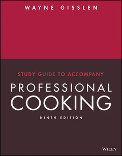 Couverture de l’ouvrage Study Guide to Accompany Professional Cooking