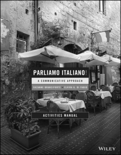 Couverture de l’ouvrage Parliamo italiano!, Activities Manual