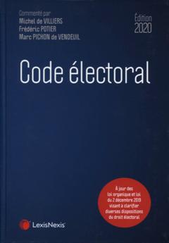 Couverture de l’ouvrage code electoral 2020