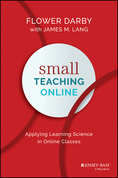 Couverture de l’ouvrage Small Teaching Online